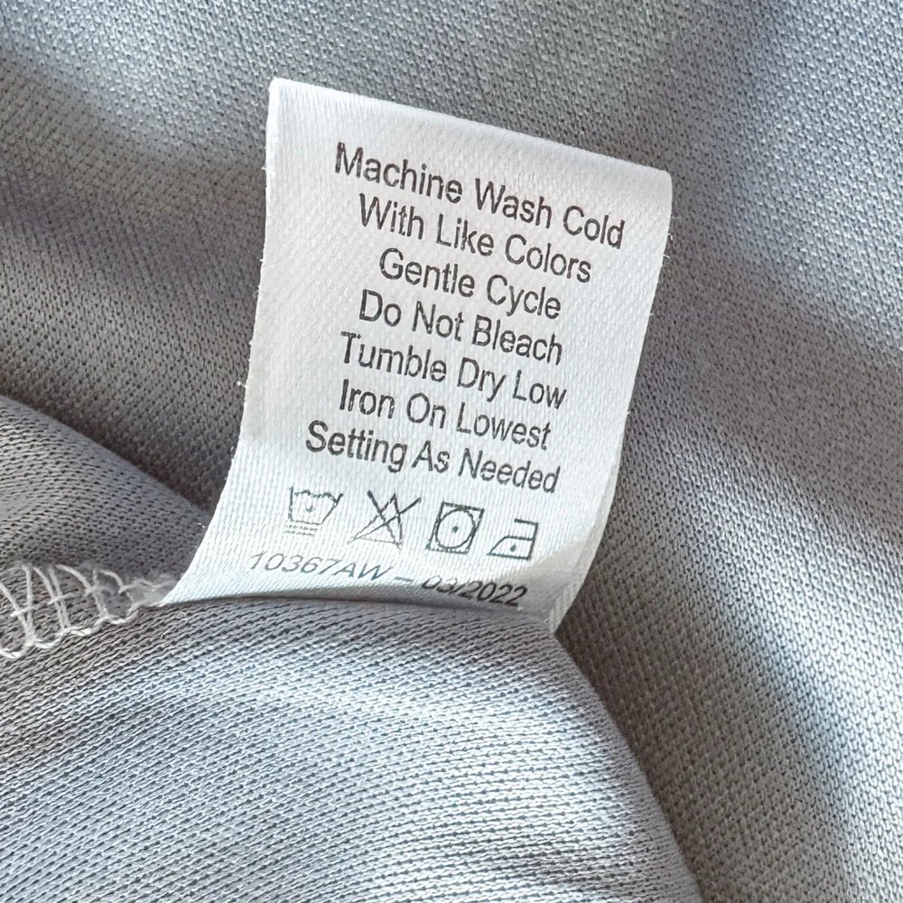 No Frills Floral Tie Back Sheer Skirt Winter Chic Midi dress Light‎ Purple Small - Picture 8 of 9